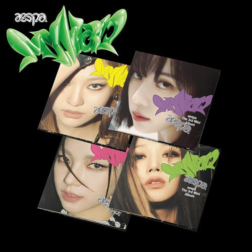 aespa – MY WORLD [Poster Ver. - Giselle Cover] (ENTREGA INMEDIATA)