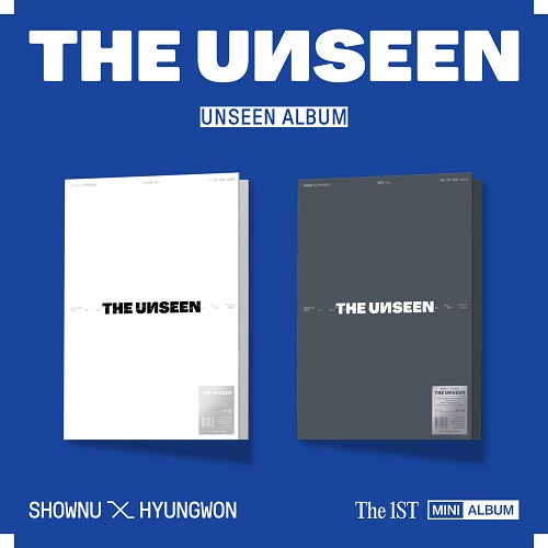 SHOWNU X HYUNGWON - THE UNSEEN [Unseen Album - Seen Cover] Entrega Inmediata