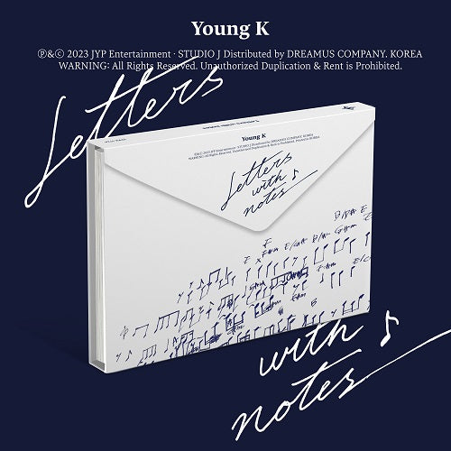 YOUNG K (DAY6) – Letters with notes ENTREGA INMEDIATA