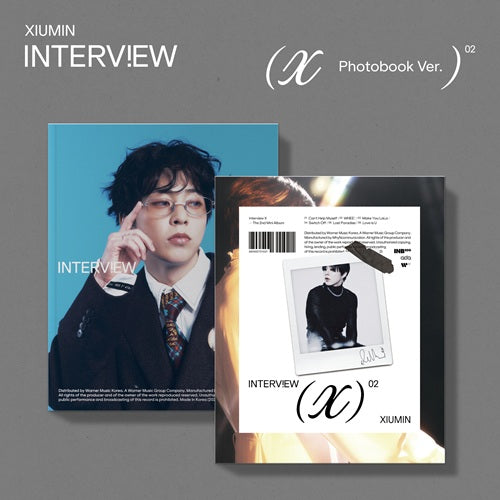 XIUMIN – Interview X [Photobook Ver. – XIU Cover] (ENTREGA INMEDIATA)