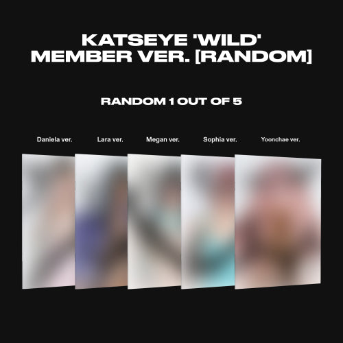 (PRE-ORDEN) KATSEYE – WILD [Member Ver. - Random Cover]