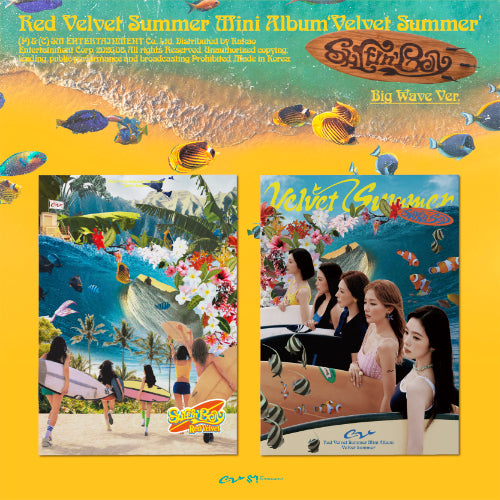 Red Velvet - Velvet Summer (Big Wave Ver. - Random Cover)