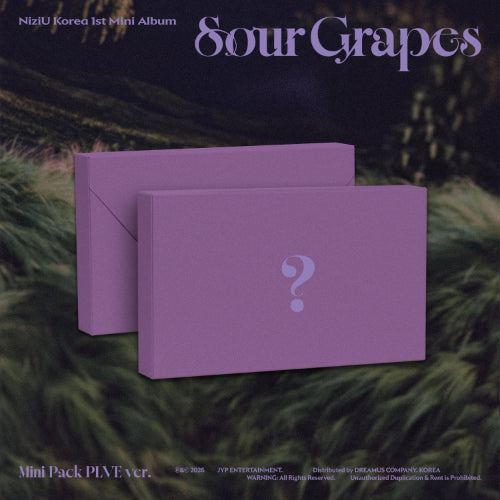 (PRE-ORDEN) NiziU - Korea 1st Mini Album [Sour Grapes] (Mini Pack PLVE Ver.)